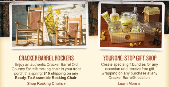 Cracker barrel coupon code