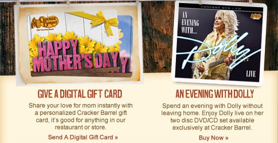 Cracker barrel coupons may 2019